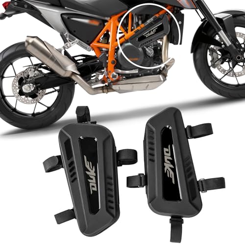 PEDAPENG Borsa da sella per Duke 390 Duke 125 Duke 690, adatta per una varietà di borse laterali rigide per moto, accessori per moto (Duke)