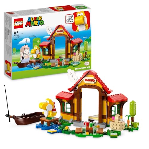 LEGO 71422 Super Mario Picknick bei Mario – Erweiterungsset, Spielzeug...