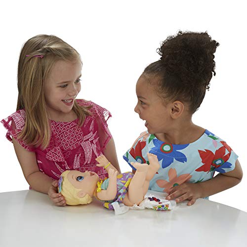 Boneca Baby Alive Lanchinhos Divertidos Loira - Com acessórios e comidinha - E5841 - Hasbro