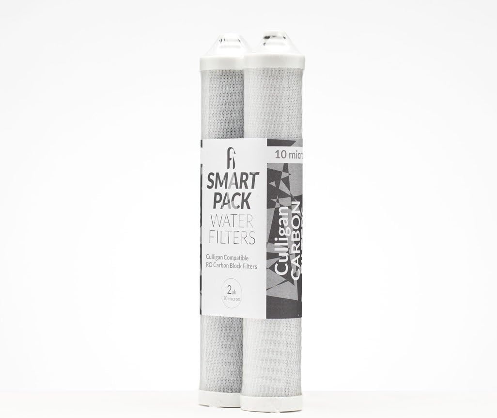 Smart Pack Culligan AC10 Compatible Carbon Filters, Fits AC-30 AC-15-2 Pack - by iFilters