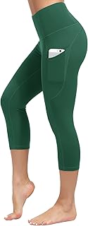 Dragon Fit Leggings Pockets Capri Dark