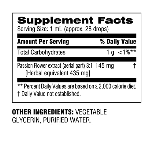 Botanic Choice EX02 PASS 0001 Passion Flower Liquid Extract - Alcohol-Free Herbal Supplement thumb #4