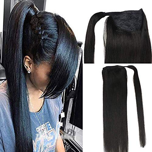 Easyouth Wire Hair Extensions Human Hair, Balayage Darkest Brown Ombre Chestnut Brown with Ash Blonde Hair Extensions, Wire Fish Line Human Hair Wire Extensions with Adjustable Clips 14inch 70g