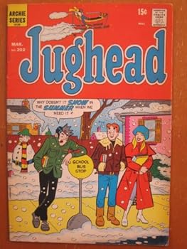 Comic Jughead #202, March 1972 Book