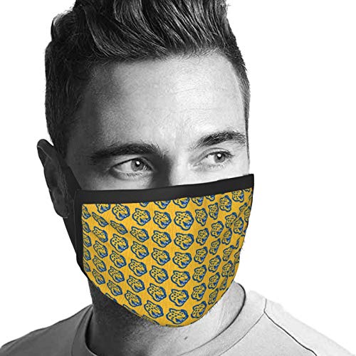 LasGo 3pcs/lot Face Cover for University Basketball/Football Fans Washable Luxury Face Scarf Adjustable Bandanas Unisex