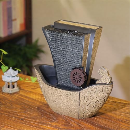 Fontaine d'intérieur de Table Zen pour une Ambiance Bureau Relaxante