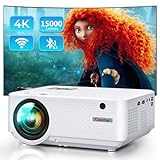 🛒【100%-50% Zoom & ±15° Trapezkorrektur】Entwickelt für Lifestyle-Unterhaltung und Arbeitskomfort. Die Skalierung von 100%-50% ermöglicht es Ihnen, die richtige Leinwandgröße ohne häufige Abstandsanpassungen zu erhalten, insbesondere wenn der tragbare Beamer von der Decke abgehängt ist. Mit einer optimalen Bilddiagonale von 120 Zoll können Sie mit diesem Full HD Beamer Ihre Lieblingsserien, Filme und Sportereignisse auf unserem videobeamer genießen, um ein realistisches Seherlebnis zu erhalten.
