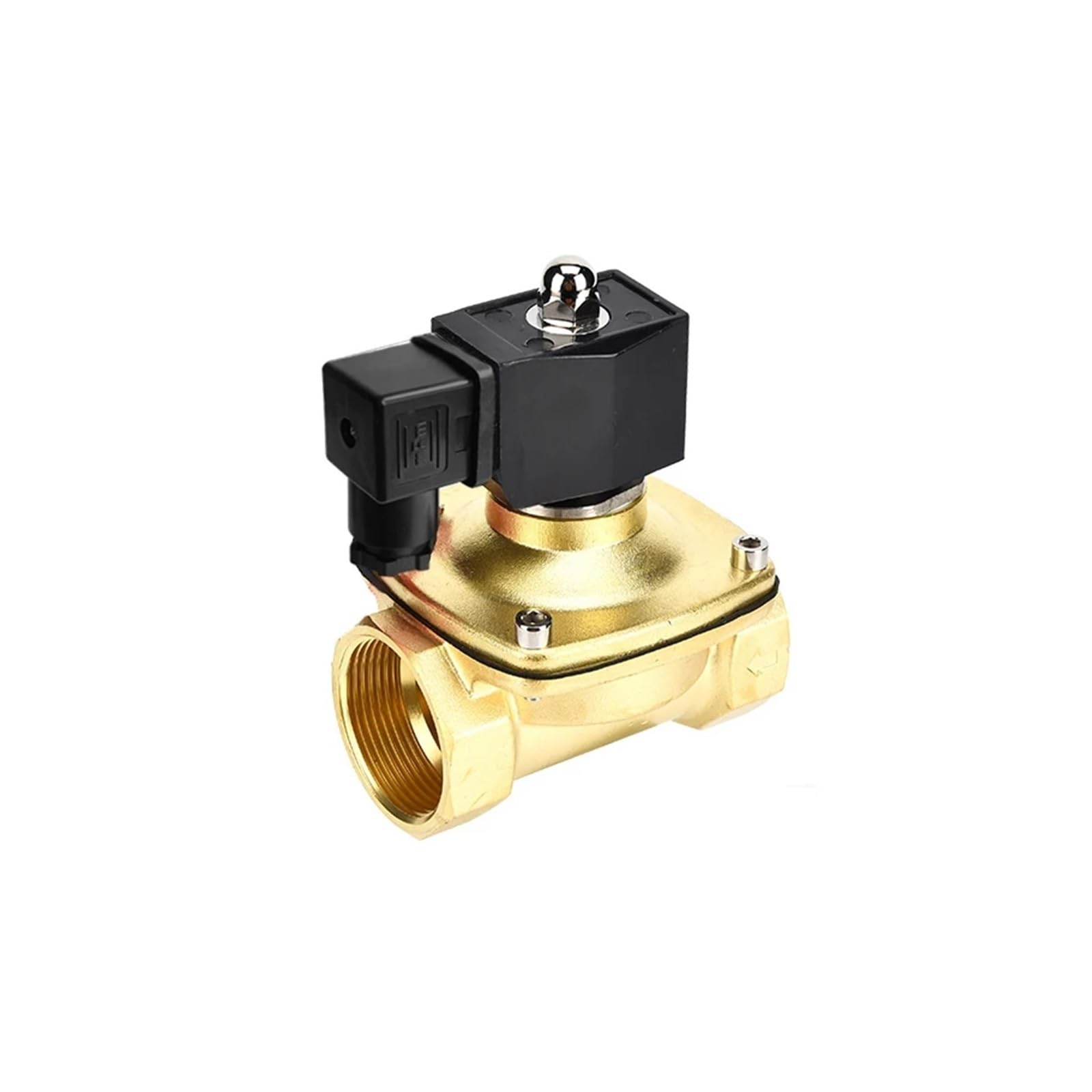 3/8" 1/2" 3/4" 1" 1-1/4" 1-1/2" 2" Mosiężny normalnie zamknięty zawór elektromagnetyczny IP65 Całkowicie zamknięta cewka 220 Zawór przełączający Zawór wodny(DN20,NPT,12)