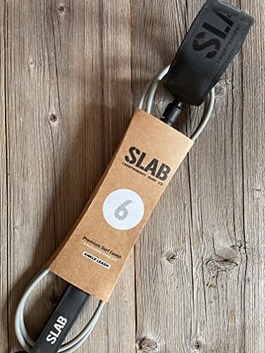 slab- Surf Leash Comp 6' - 6mm Grey