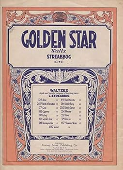 Sheet music Golden Star Waltz Book