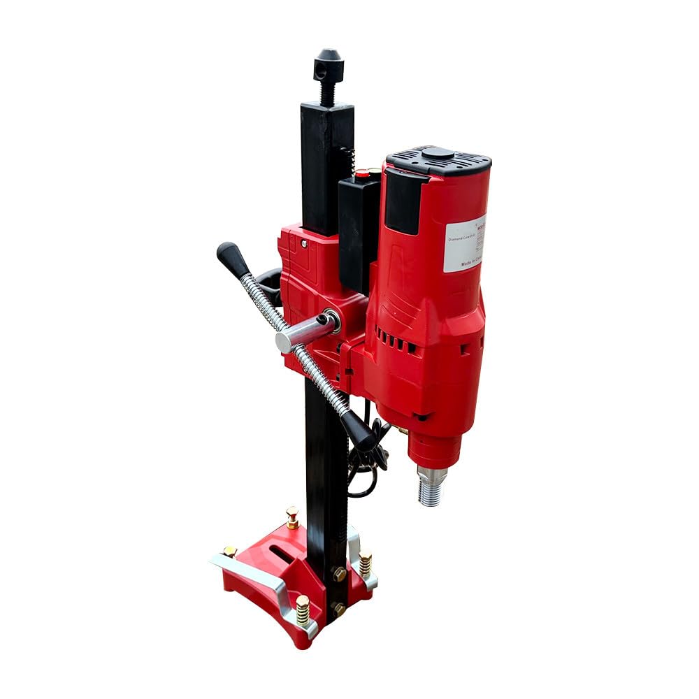 Diamond Core Drilling Machine 10 inch 110V 3,950 Wat 580 RPM for Concrete Brick
