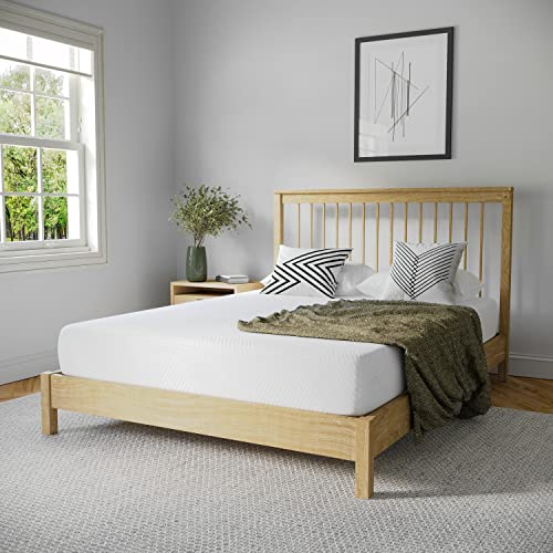 Flash Furniture Jasmine 8 Inch Green Tea Memory Foam Mattress - Charcoal Infused - Supportive Pressure Relief - Certipur-Us Certified Foam - Full Mattress In A Box #TOP5