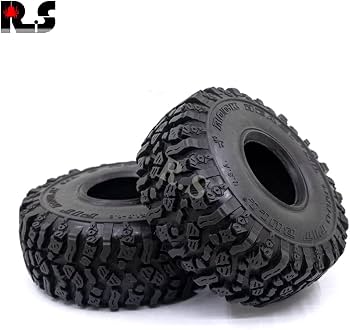 Neumáticos de goma RC de 1,9 pulgadas, neumático trepador de control Neumáticos de goma RC de 1,9 pulgadas, neumático trepador de control