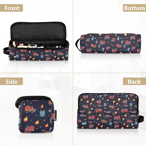 Bolso de viaje y tapete resistente al calor Fire Collection Firefighter para herramientas de cabello como planchas y rizadores miniatura 5