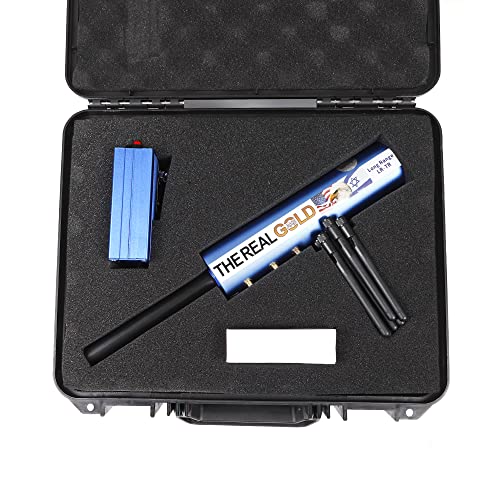 800M Handhold metaaldetector dieptesonde professioneel metaaldetector 12V blauw - Image 3