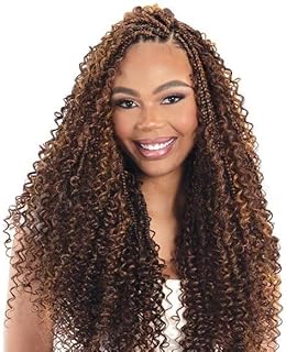 Shake-N-Go 3X Water Curl Boho Braids 22" (Color: H1B/27/30)