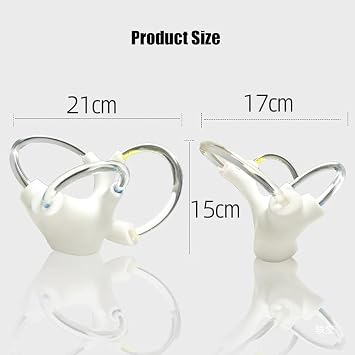 Semicircular Canal Cochlear Teaching Model, Inner Ear Cochlea Model | 5X Magnified Cochlea, Clear Structure Ideal for Anatomical Study (Right)