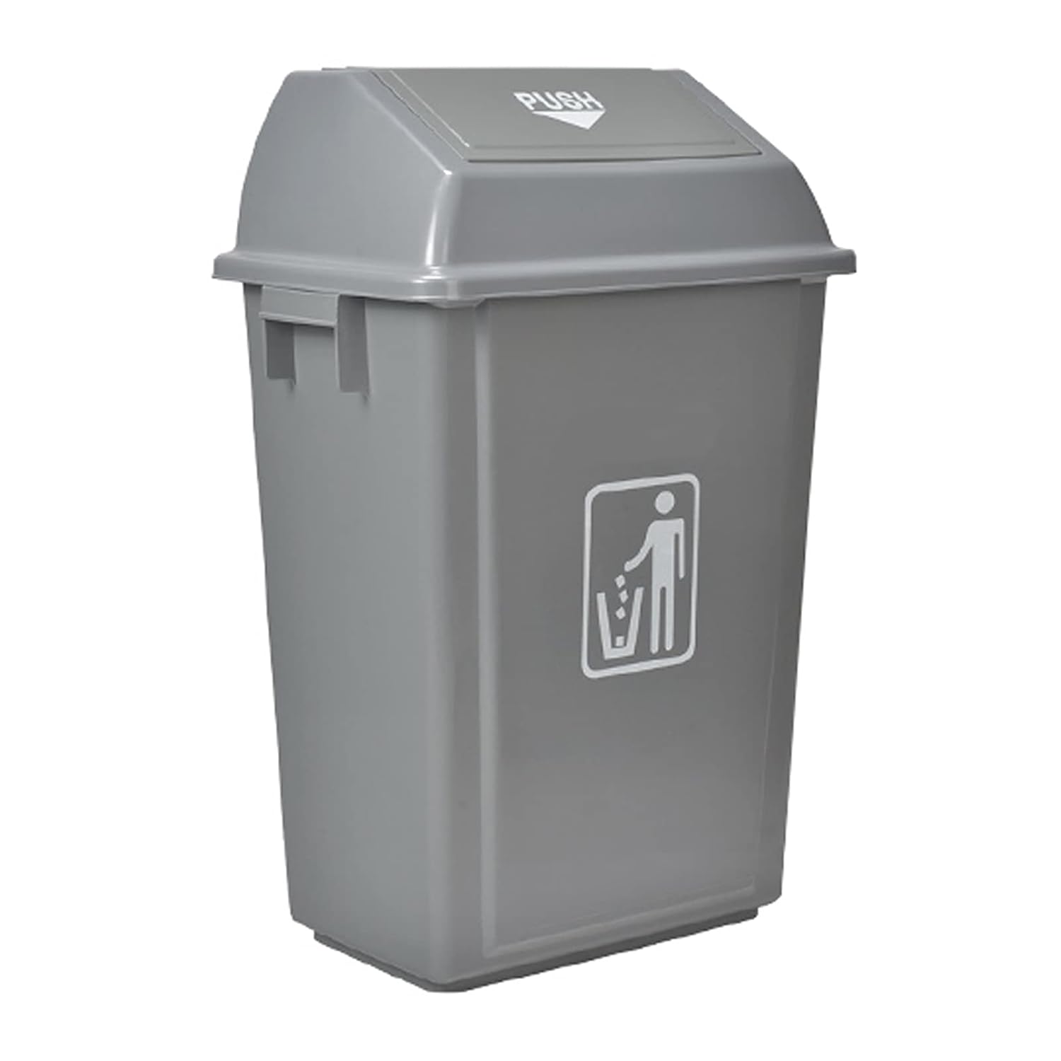 DS-248-330-8 テラモト スチール製屑入 SRダスティL分別 かんびん・一般ゴミ用 アーバングレーの通販【法人オフィス家具のオフィネット】 GRFIT ゴミ箱 ゴミ箱 ゴミ箱 プラスチック ステップオン式ゴミ箱 蓋付き 容量5.1ガロン 屋内/屋外用 グレー キッチン バ