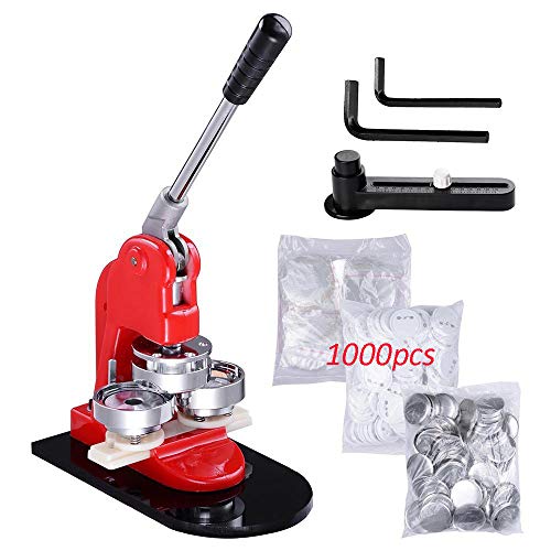 VEVOR Macchina per Badge Pressa per Spille 58