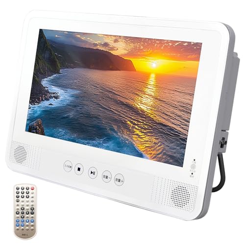 Amazon | ASTEX 10インチ 防水ポータブルDVDプレーヤー SD/USB/CD/DVD