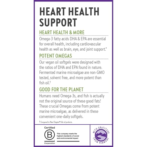 New Chapter Vegan Algae Oil Omega-3 Complex, 30 Softgels - image 8