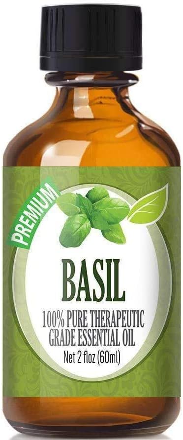 Healing Solutions 60ml Oils - Basil Esssential Oil - 2 Fluid Ounces