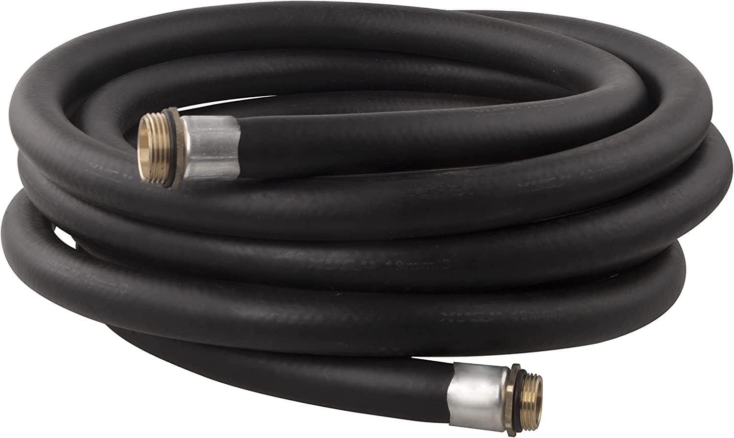 Fuel Transfer Hose, 1 Inlet 1 Inch Outlet Fuel Hose x 20' (6 M) Fuel Hose 20 ft Fuel Pump Hose 1 Inch for Dispensing Diesel Fuel Gasoline Grease Kerosene Petroleum Oils