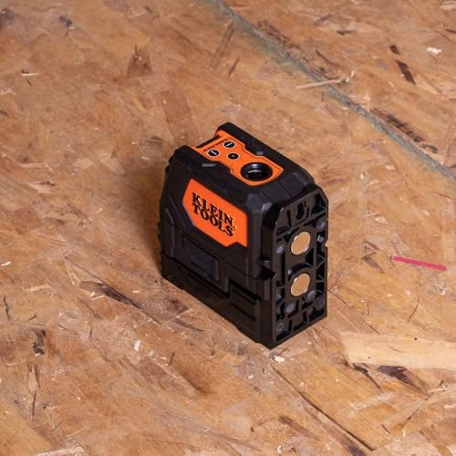 Klein Tools 93LCLGR Self-Leveling Laser Level, Class 2 (<= 1mW @ 510-530 nm) Rechargeable, with Bright Green Cross-Lines and Red Plumb Spot, Magnetic and Ceiling Clamp Mounting by KLEIN TOOLS - Image 6