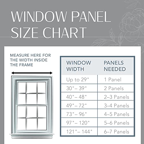 Elrene Home Fashions Jolie Crushed Semi-Sheer Window Curtain, Adjustable Tie-Top Single Panel, 52" X 84" (1 Panel), White #TOP5