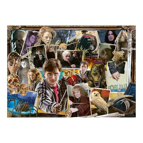 Rompecabezas niños +14 años y adultos de Harry Potter: puzzle de 1000 piezas Ravensburger