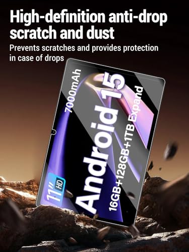 Protector de pantalla para ANTEMPER 2025 11 pulgadas, vidrio templado 9H, pack 2 miniatura 4