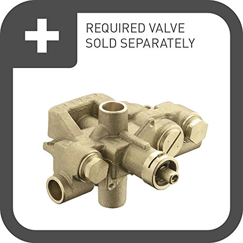 Moen Ts3715Bn 90-Degree Moentrol Modern Shower Trim Kit, Valve Required, Brushed Nickel #TOP1