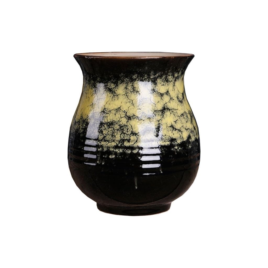 Gelasige E Gelasig Flower Pots Retro Ceramic Flower Pot Hom Living Room Offic Decorativ Flower Pot Chines Styl Small Flower Pot Outdoor Flower Pots(E)