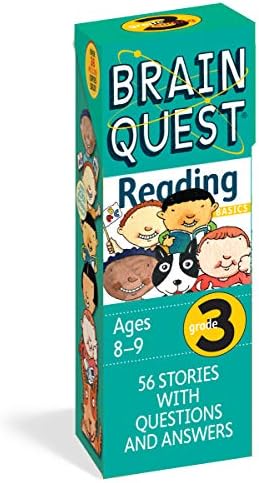 Brain Quest 3rd Grade Reading Q&A Cards: 56 Stories with Questions and Answers. Curriculum-based! Teacher-approved! (Brain Quest Smart Cards)
