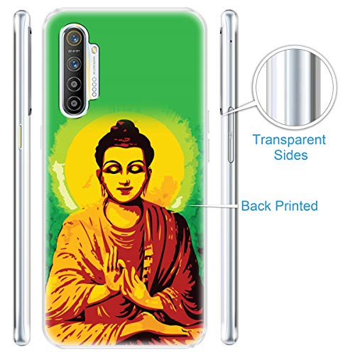 Image of Fashionury inchLord Buddha Printed Soft Back Cover Case for Realme XT /Designer Back Cover for Realme Xt