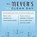 MRS. MEYER'S CLEAN DAY Liquid Laundry Detergent, Biodegradable Formula Infused with Essential Oils, Rain Water, 64 oz - Pack of 2 (128 Loads)