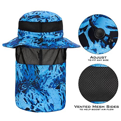KastKing Sol Armis UPF 50 Boonie Hat - Sun Protection Hat, Fishing Hat, Beach & Hiking Hat, Paddling - Image 5