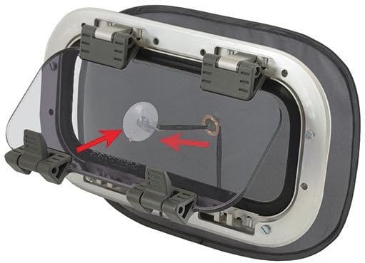 Osculati Fly Screen for Portlights Boat Marine 350mmx250mm
