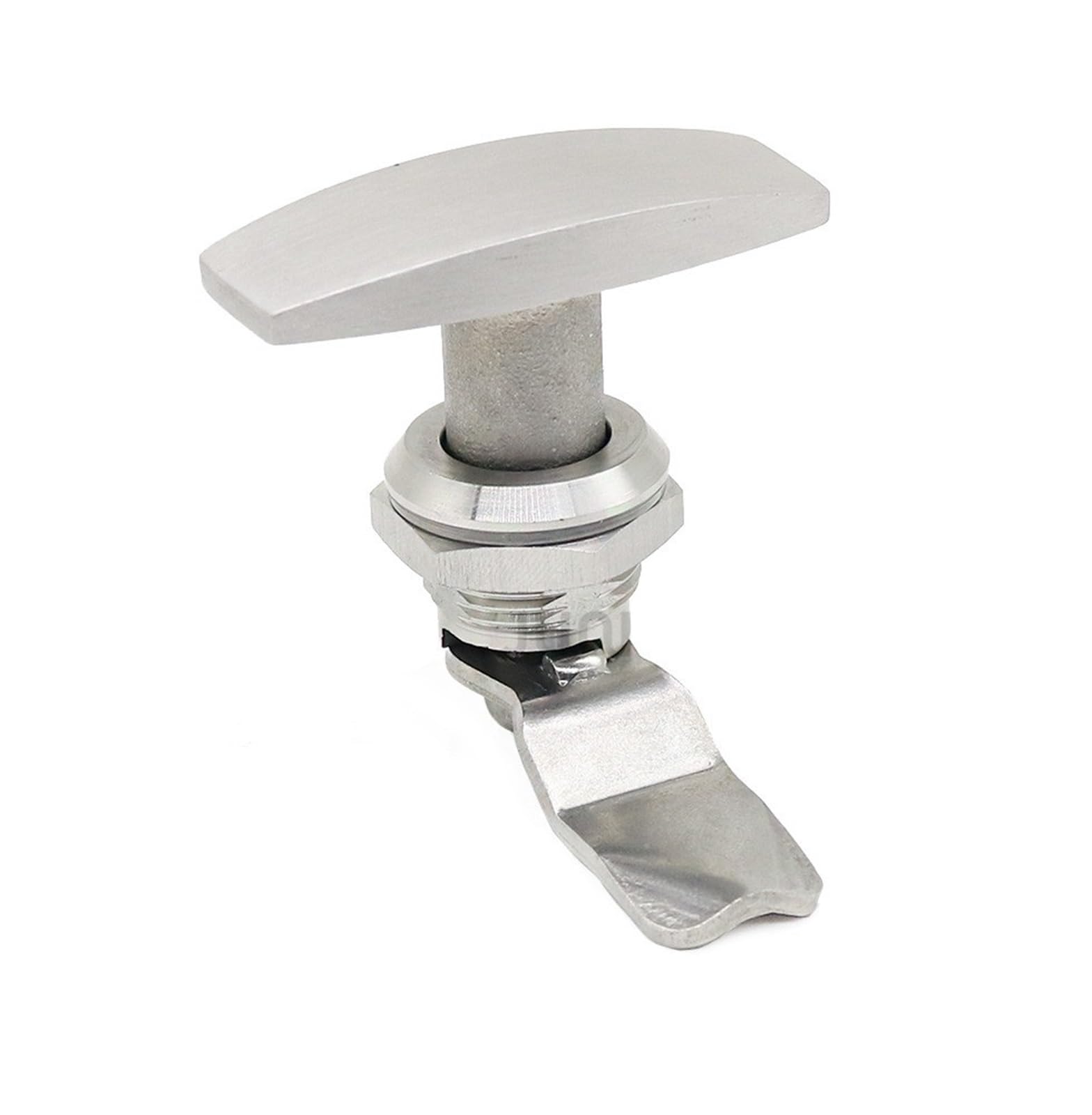 Wqgqpxob Ms705-3U 304 Stainless Steel Distribution Box Cinet Locking Equipment Cylindrical T-Type Rotary Handle Lock 1Pcs