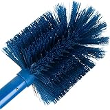 SPARTA Industrial Tank Brush Pipe Brush, Drain Brush with Handle for Commercial Kitchens, Polyester, 30 Inches, Blue