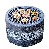 BKSXSOP Feuerstelle für den Außenbereich, Garten-Grillset, Terrassenkamin, Campingheizung...