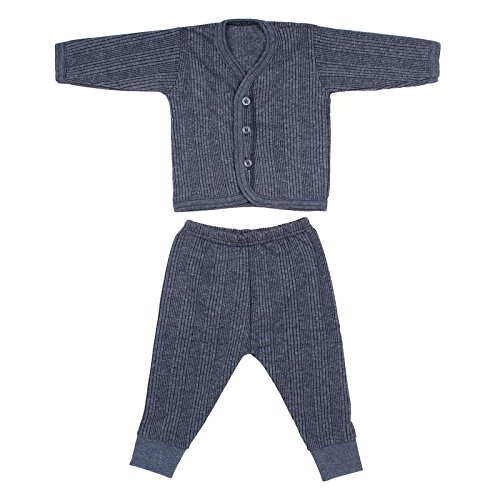 FOCIL KIDS WINTER WEAR THERMAL FULL SLEEVES BODY WARMER TOP AND PYJAMA SET FOR BOYS & GIRLS