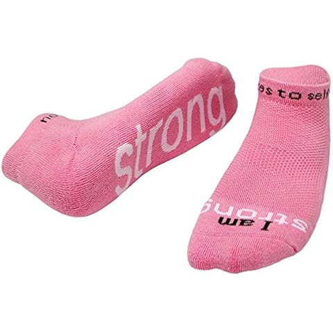 notes to self - I am Strong Socks - Inspirational Socks for Women & Men - M Cover