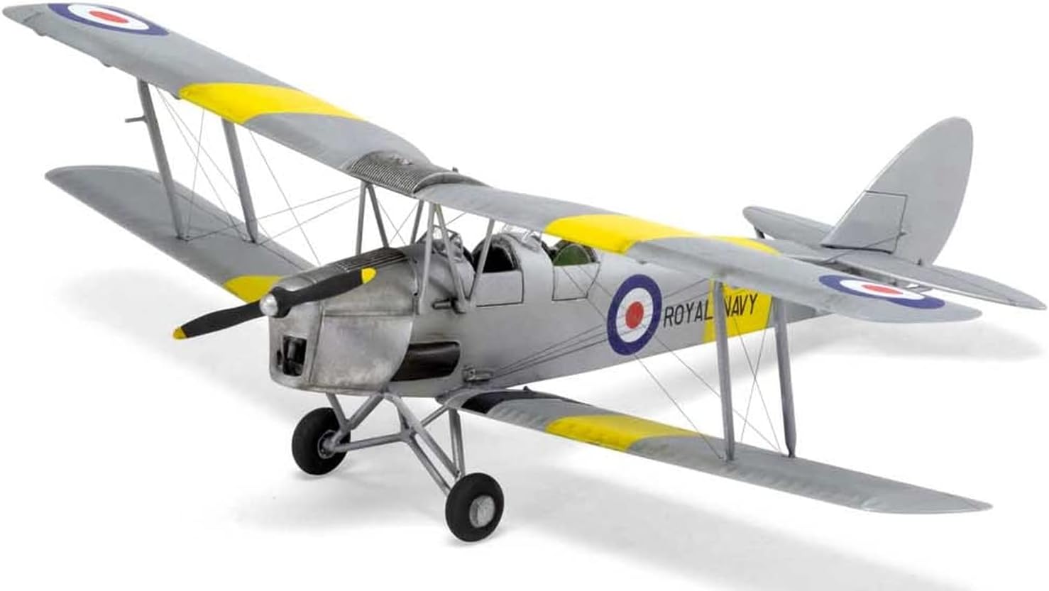 Airfix De Havilland DH.82a Tiger Moth 1:72 Military Aviation Plastic Model Kit A02106