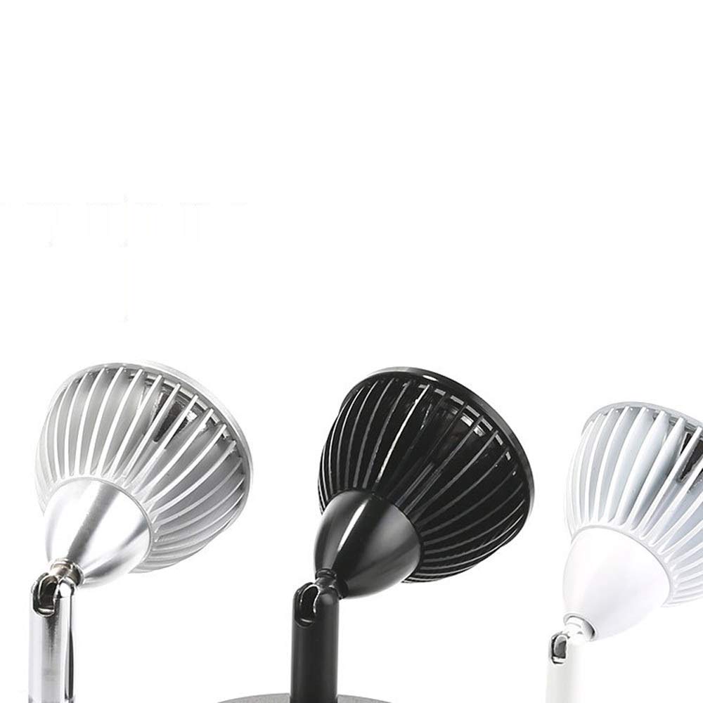 luci da parete, 3W LED. Spotlight Multi Angolo Regolazione della lampada da parete, lampada decorativa Parete a parete Picture Accent Light, Lampada da visualizzazione for armadietto Vetrina Gioielli