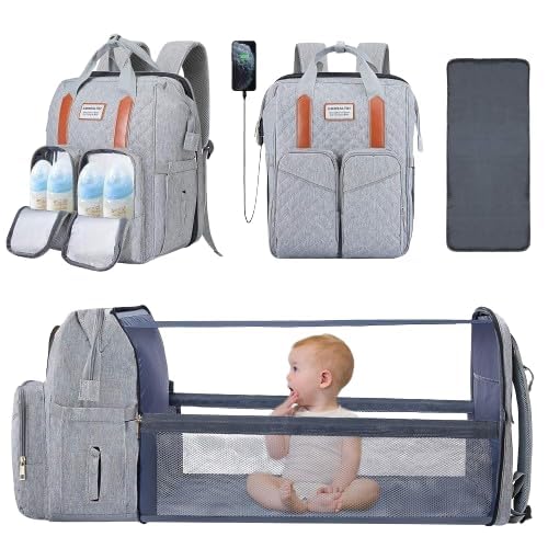 TRIDEO 3 in 1 Baby Bag for Hassle-Free Parenting Multifunctional Baby Gear 3 in 1 Bag for All Your Parenting Needs