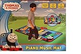 Sakar Thomas and Friends Electronic Piano Music Mat TOY-15371 | Keyboard Piano Floor Mat for Kids, Light-Up Activity Mat, Dance Floor Rhythm Games, Educational Kids Music Playmat