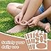 12 Sheets Moleskin for Feet Blisters, Comfortable Adhesive Blister Prevention Pads, Different Shapes Heel Blister Prevention for Unsuitable Shoes Padding Hiking