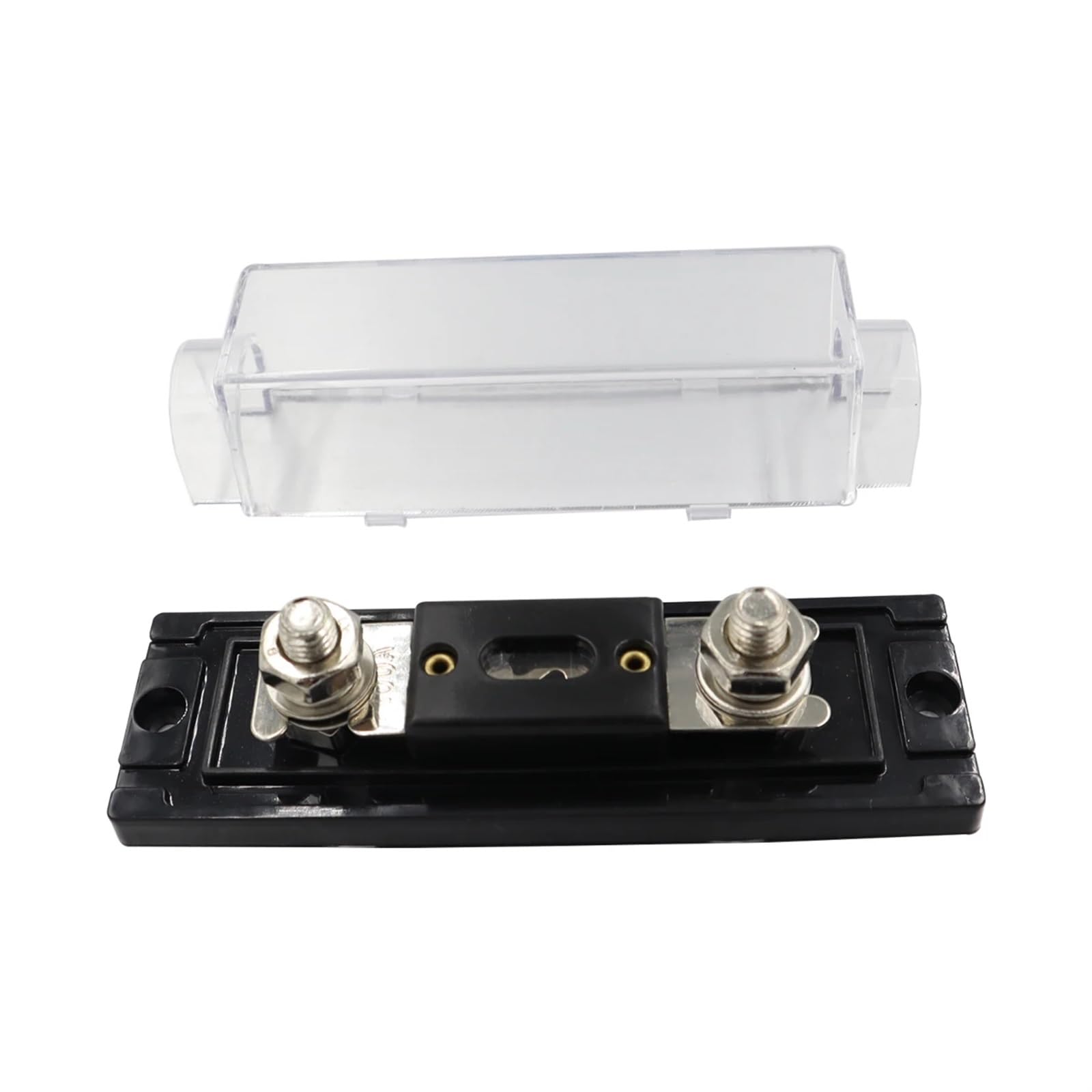 Portafusibles de potencia for Audio de coche, fusible en línea 100A/150A/200A/250A/300A, fusible atornillable de calibre 0/2/4/8 (Color : 200A)