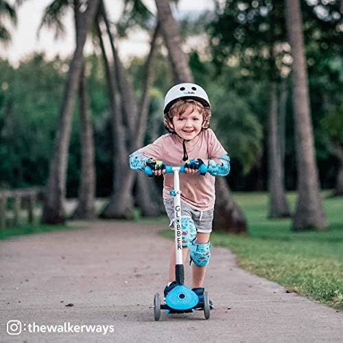 Simply Kids Soft Kids Knee and Elbow Pads with Bike Gloves I Toddler Protective Gear Set w/Mesh Bag& Sticker I CSPC Certified& Comfort I Roller-Skate, Skateboard Knee Pads Kids Children Boys Girls 7 51cMLPJD0JL. AC